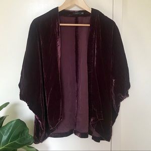 ARITZIA chic velvety wrap cardigan